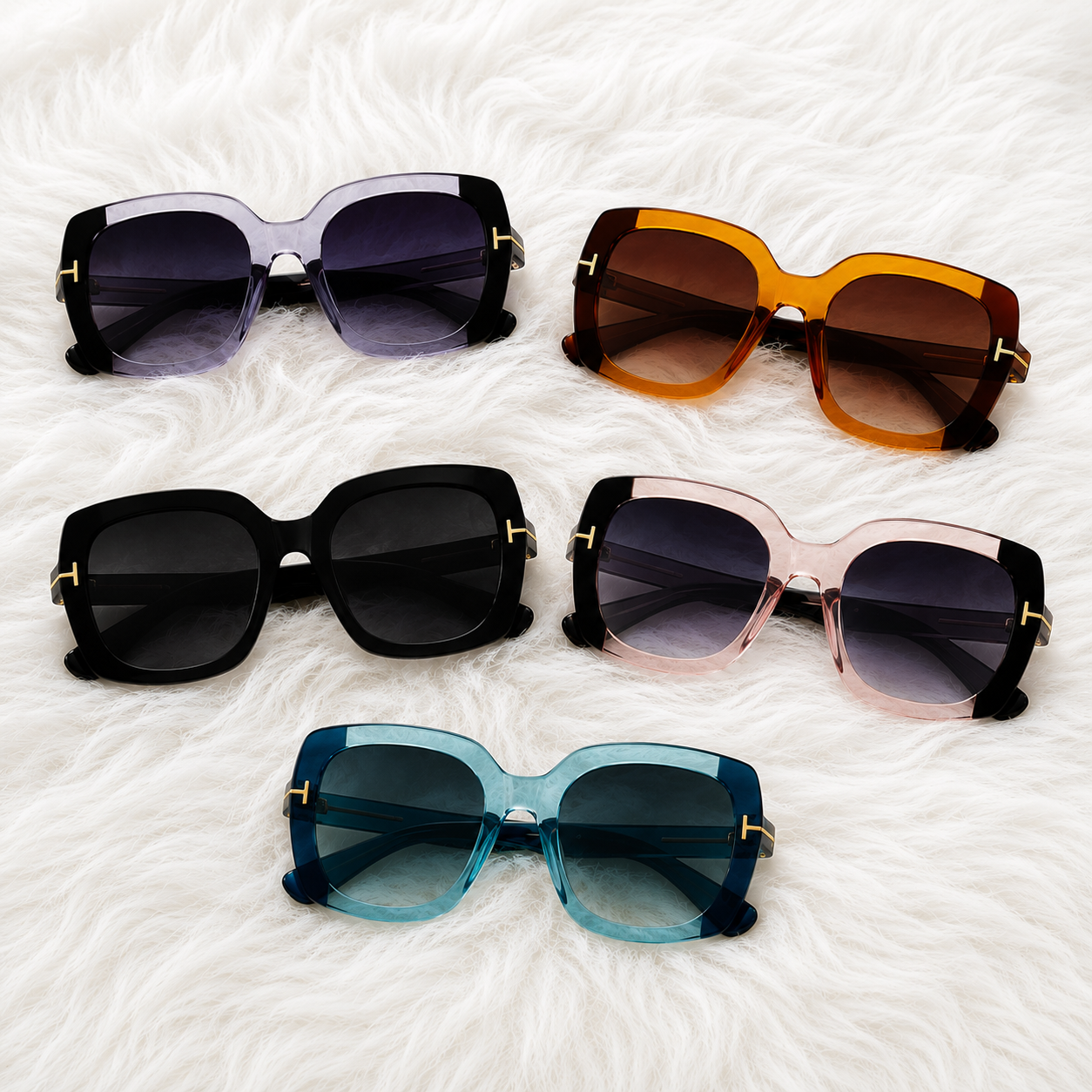 Square Fashion Sunglasses