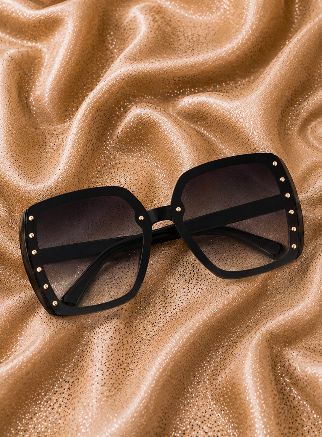 Studded Oversized Sunglasses