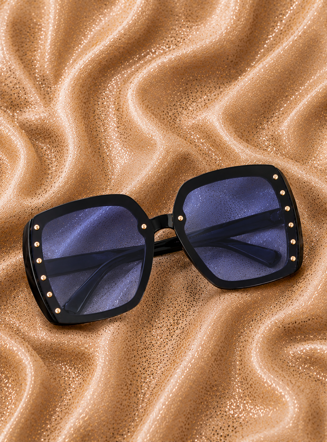 Studded Oversized Sunglasses