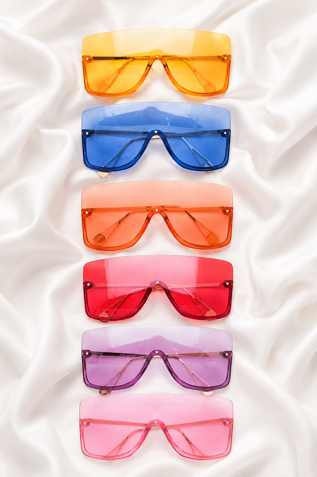 Oversized Pastel Aviators