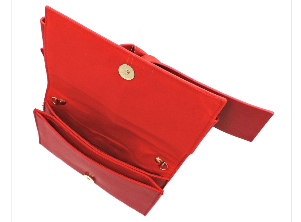 Fashion Bow Bifold Clutch
